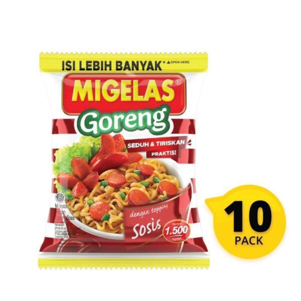 MIGELAS MIE GRG ISI10/PACK