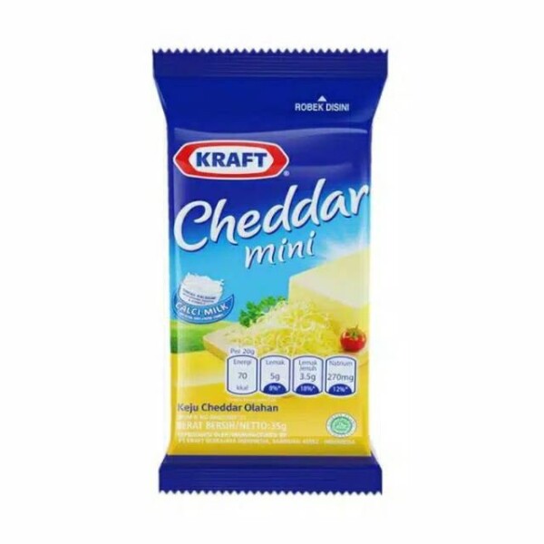 KRAFT CHEDDAR MINI 30G