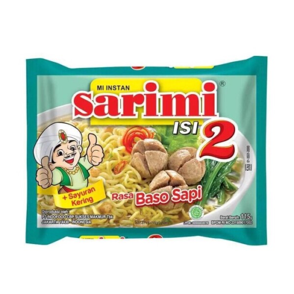 SARIMI ISI 2 BASO SAPI 115G