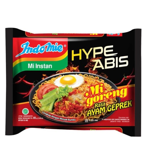 INDOMIE AYAM GEPREK 85G