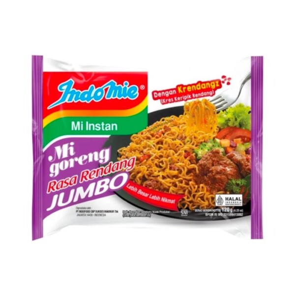INDOMIE GRG RENDANG JMB 120G