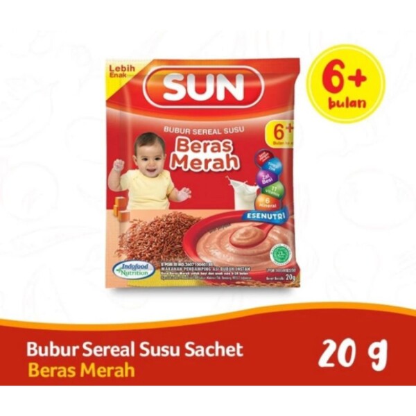 SUN BERAS MERAH 20G