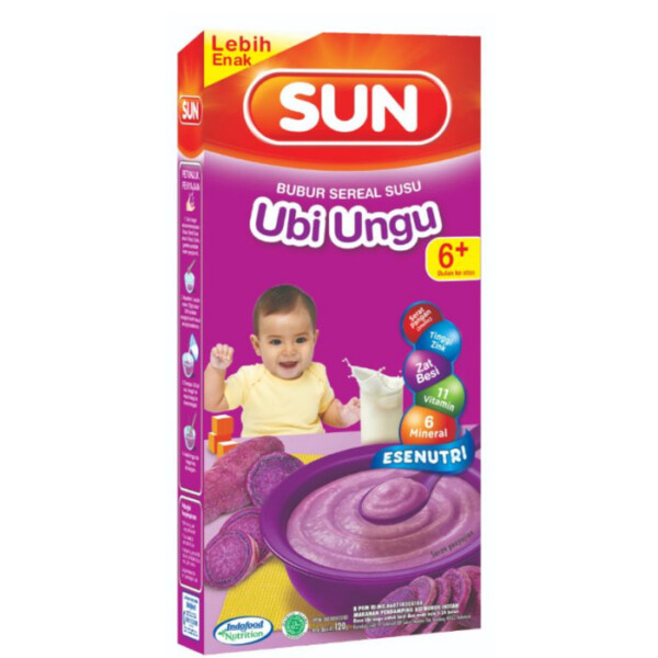 SUN BUBUR UBI UNGU 120G