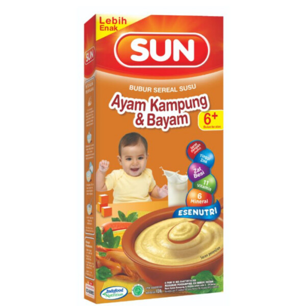 SUN AYAM KAMPNG & BAYAM 120G