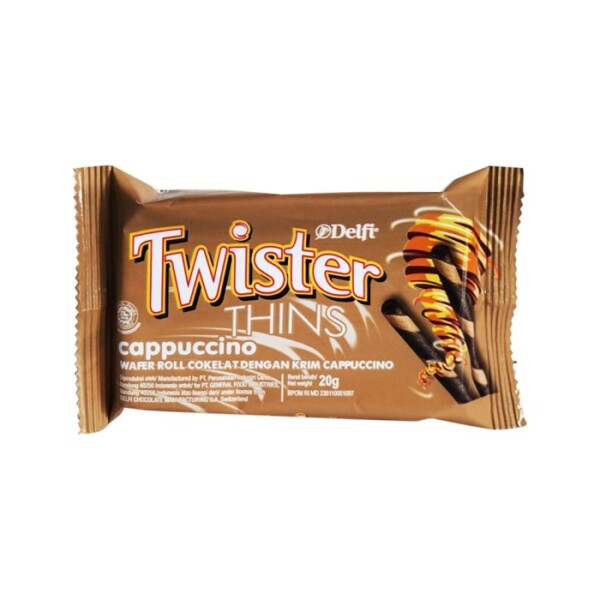 TWISTER THIN CAPPUCINO 15G