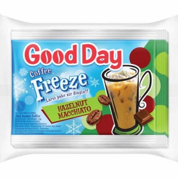 GOOD DAY FRZ HAZELNUT 30G 5s