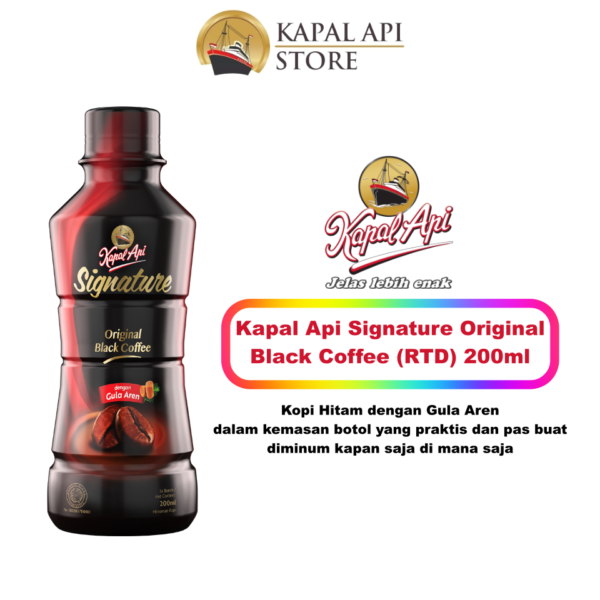 KAPAL API SIGNATUR BLK 200ML