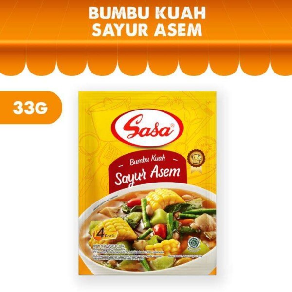 SASA SAYUR ASEM 33G