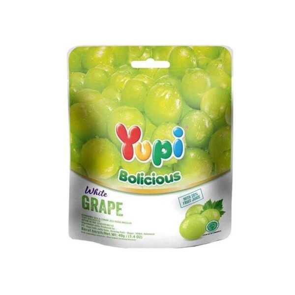 YUPI BOLICIOUS GRAPE 40G