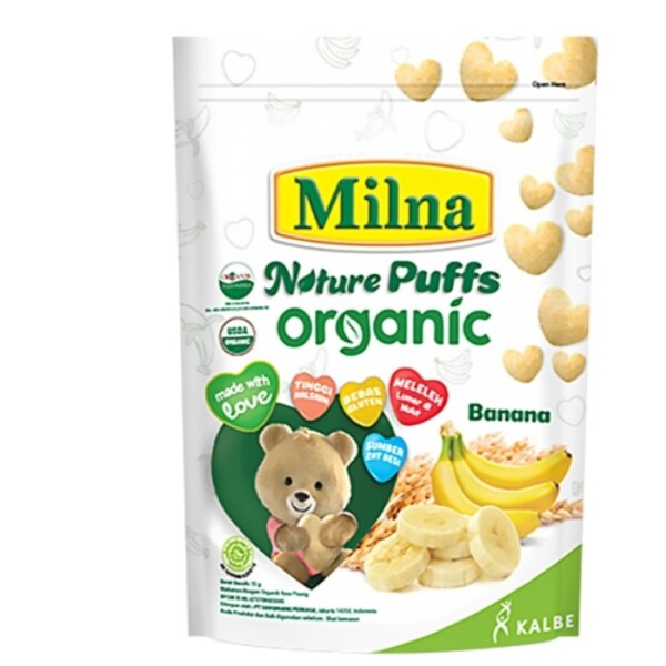 MILNA PUFF ORGNC BANANA 15G