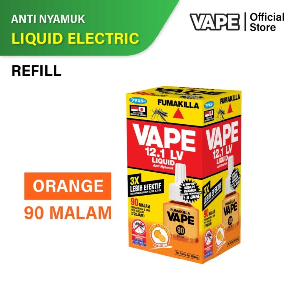 VAPE LIQ ORANGE 90ML