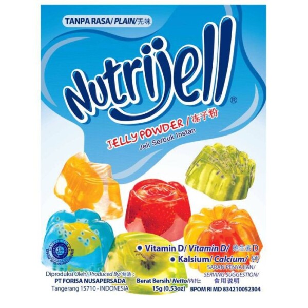 NUTRIJELL PLAIN 15G
