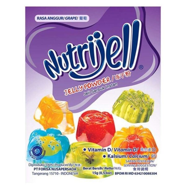 NUTRIJELL ANGGUR 15G