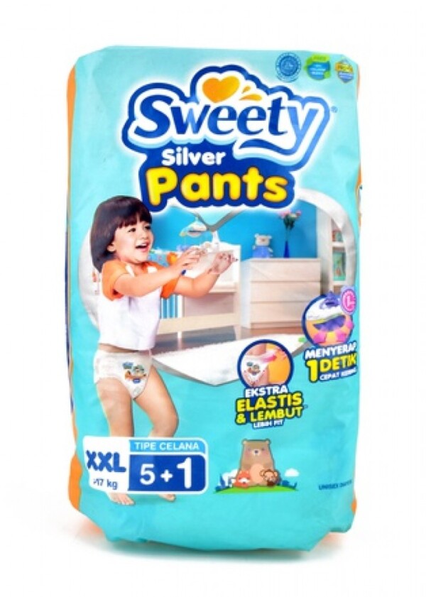 SWEETY SILVER PANTS XXL5