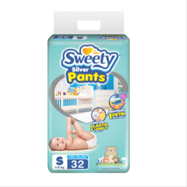 SWEETY SILVER PANTS S36