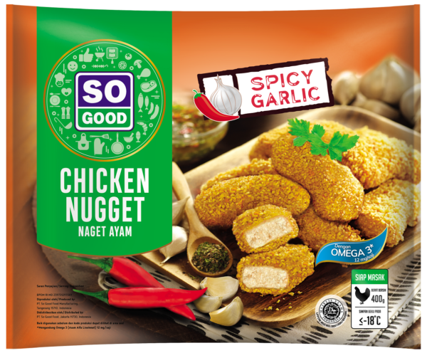 SO GOOD NUG SPICY GARLC 400G