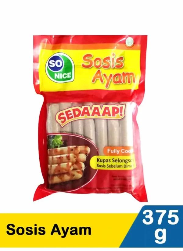 SO NICE SEDAP SOSIS AYM 375G