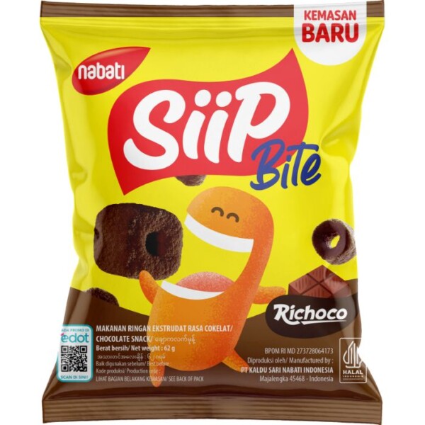 NABATI SIIP BITES CHOCO 57G