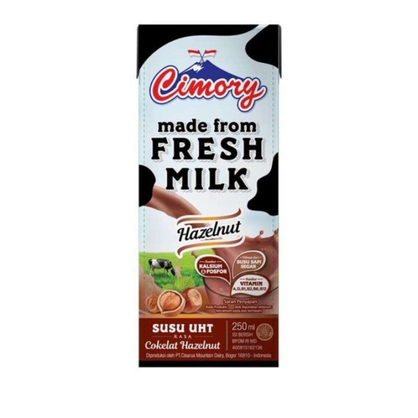 CIMORY HAZELNUT UHT 250ML