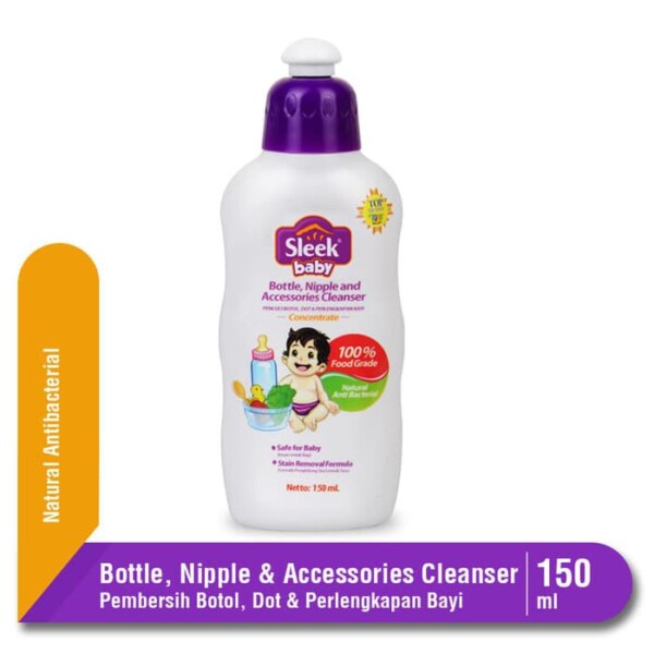 SLEEK BOTLE NAT ANTI B 150ML