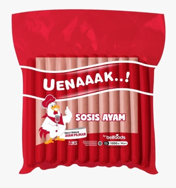 BELFOODS SOSIS AYAM 345G