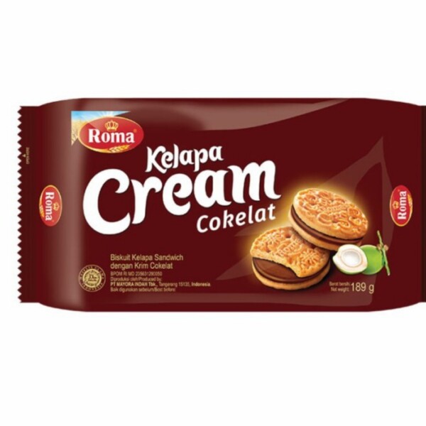 ROMA KELAPA CRM COKLAT 180G