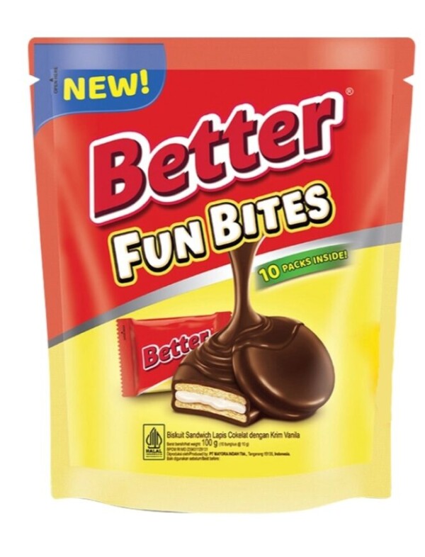 BETTER VNL FUNBITES PCH 100G