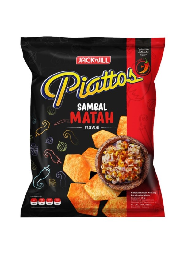 PIATTOS SAMBAL MATAH 68G