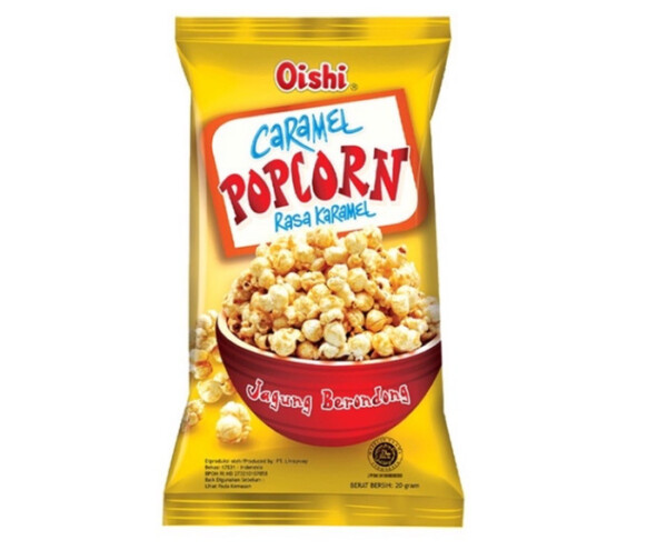 OISHI POPCORN KARAMEL 20G