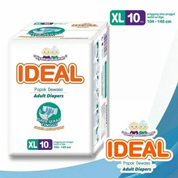 IDEAL PAMPERS ADULT XL10