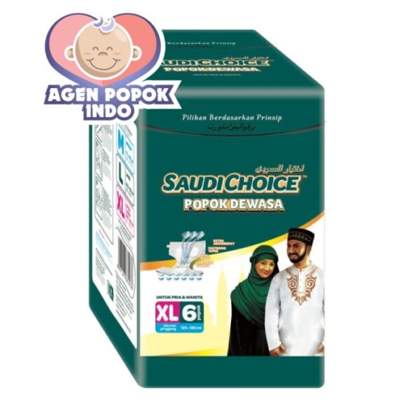 SAUDICHOICE DIAPERS XL6