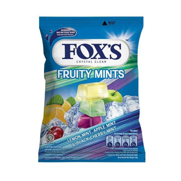 FOXS FRUITY MINTS 90G