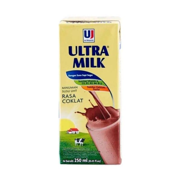ULTRA MILK COKLAT 250ML