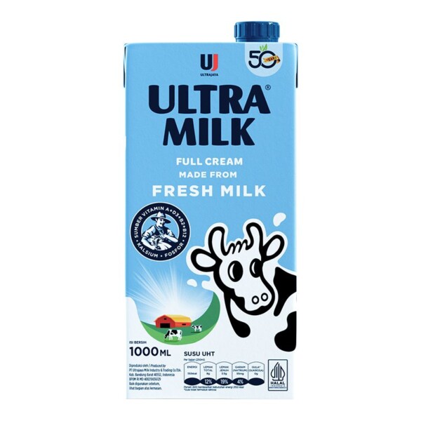 ULTRA MILK FULL CREAM 1L