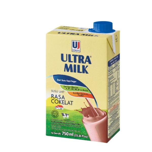 ULTRA MILK COKLAT 750ML