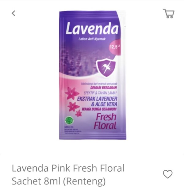 LAVENDA LOTION PINK 12 8ML