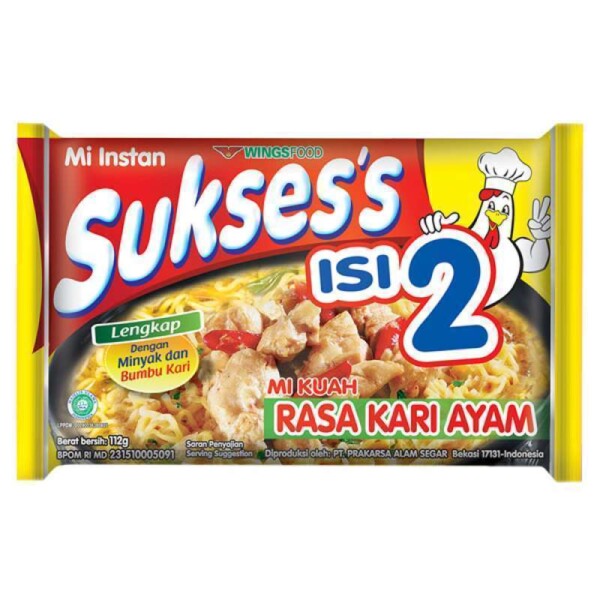 SUKSES ISI 2 KARI AYAM 112G