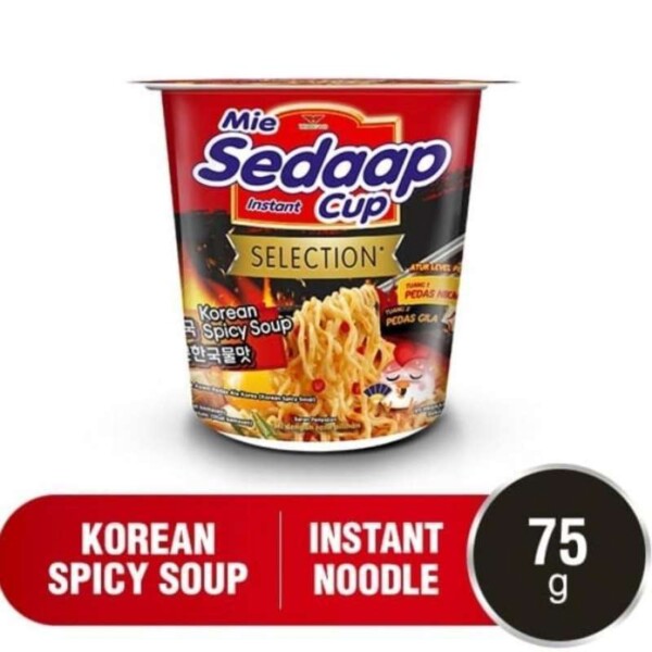 SEDAAP CUP K SPICY SOUP 75G