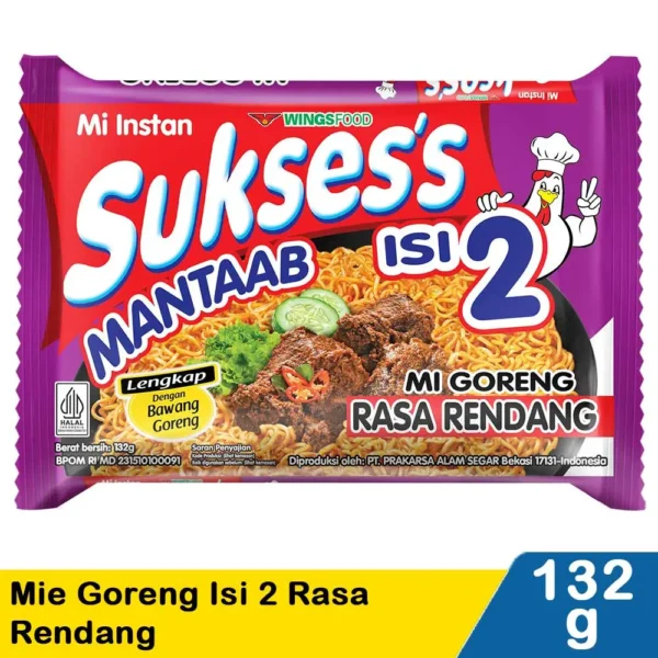 SUKSES ISI 2 RENDANG 132G