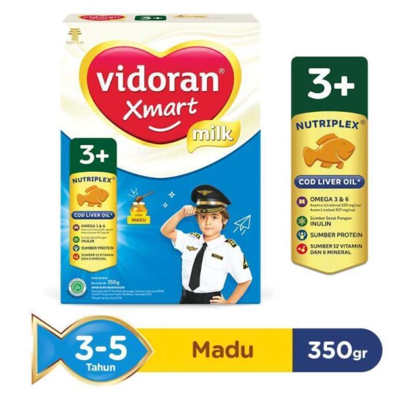 VIDORAN XMART 3+ MADU 350G